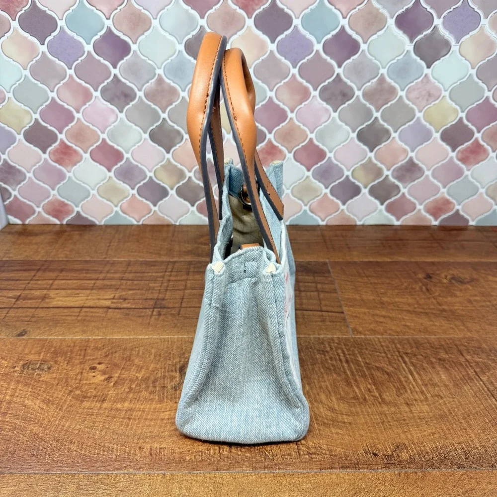 True Religion‎ Denim Mini Tote Bag